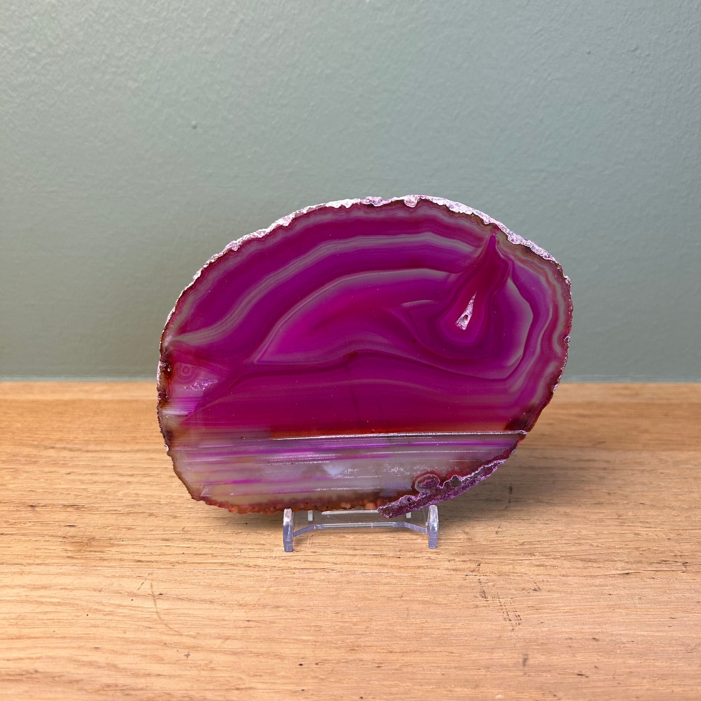 Agaatschijf Gekleurd 05