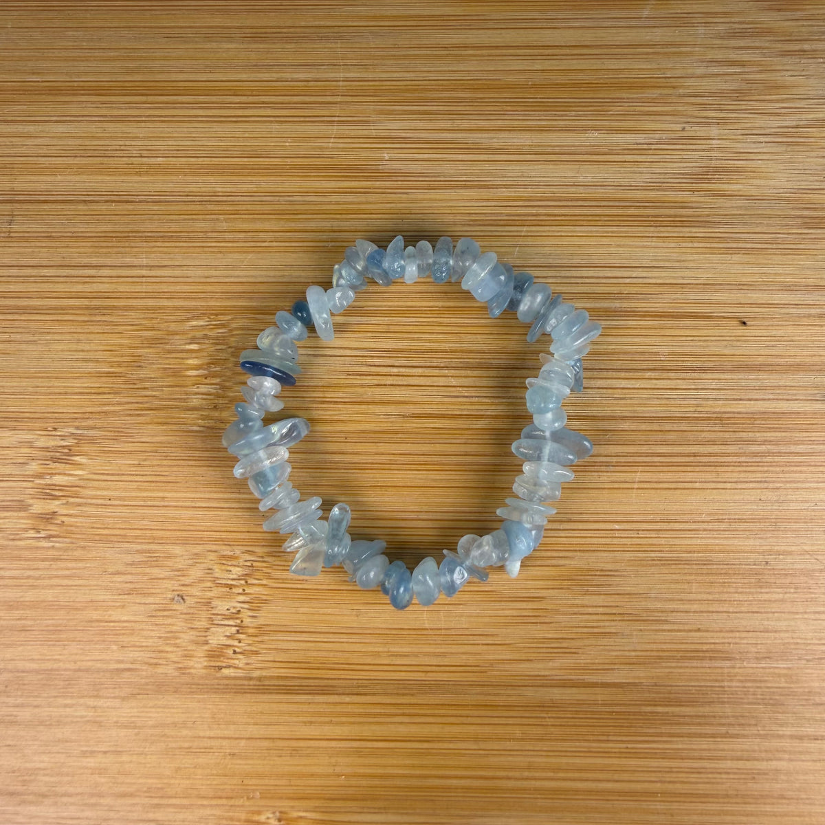 Aquamarijn Splitarmband