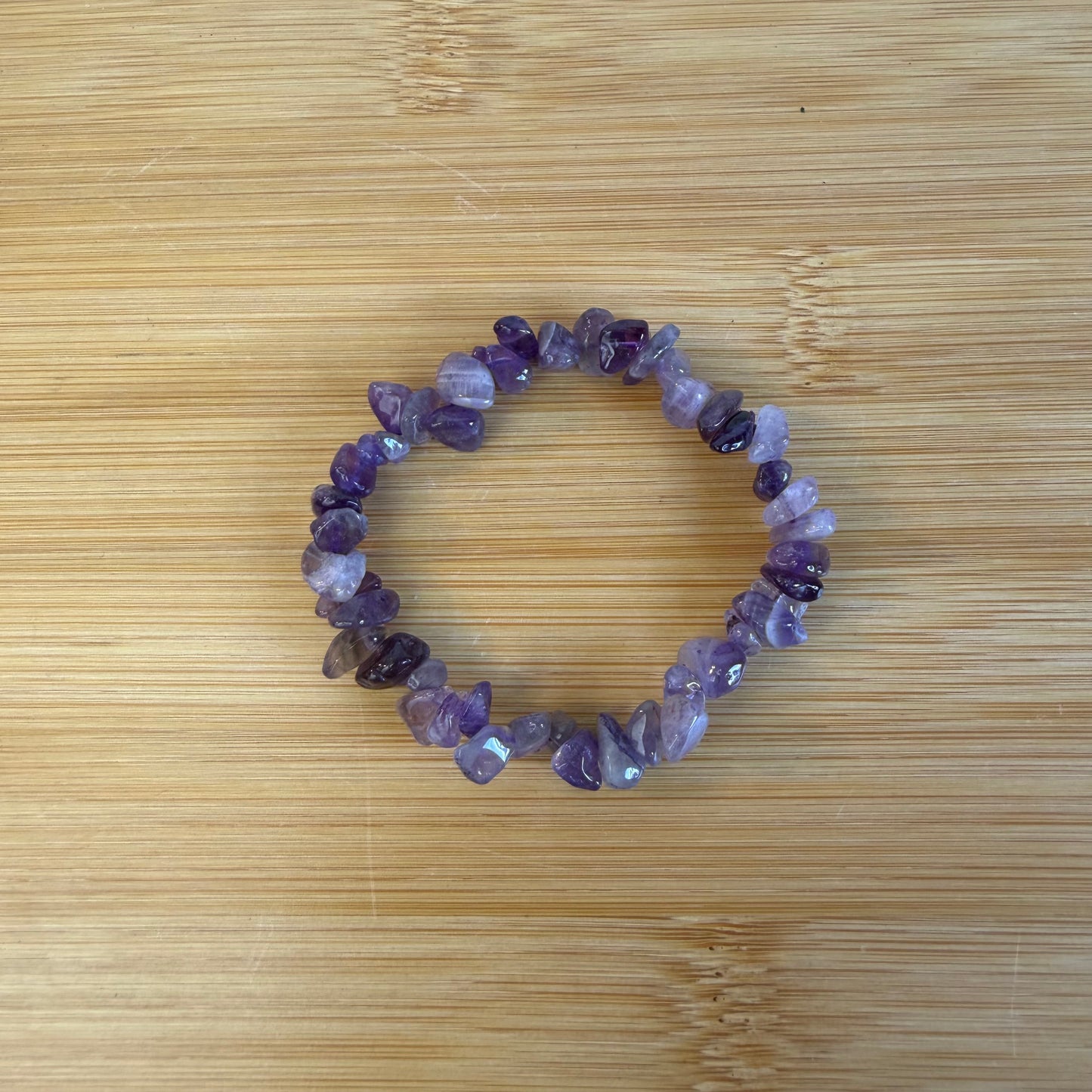 Amethist Splitarmband