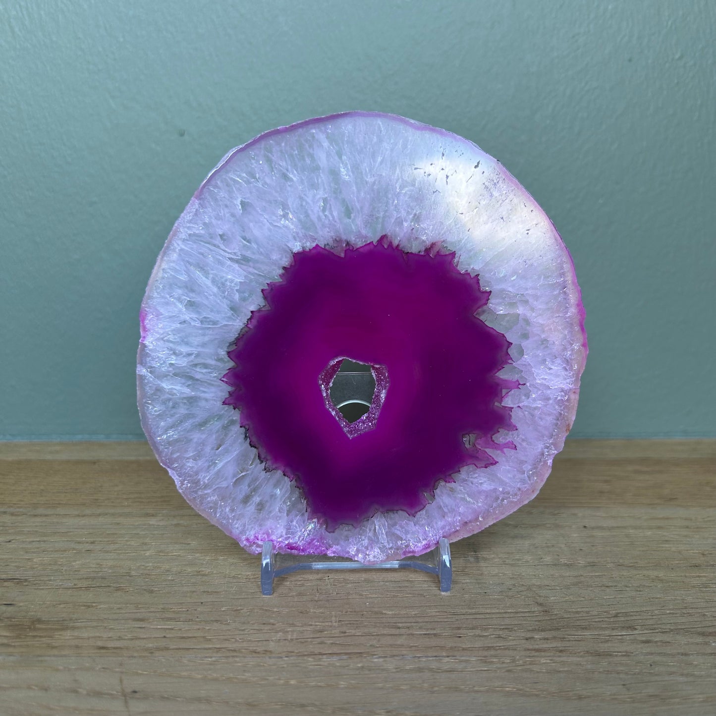 Agaatschijf Gekleurd 16