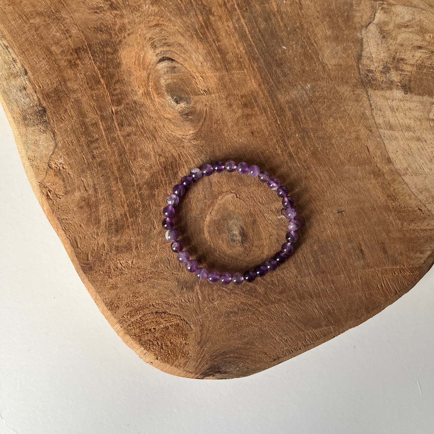 Amethist Kogelarmband