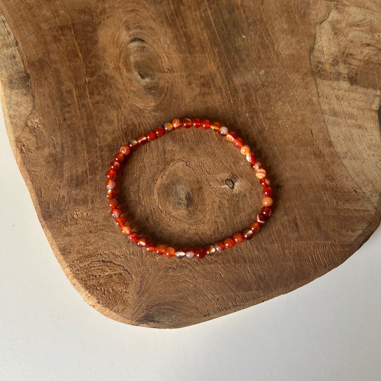 Carneool Kogelarmband