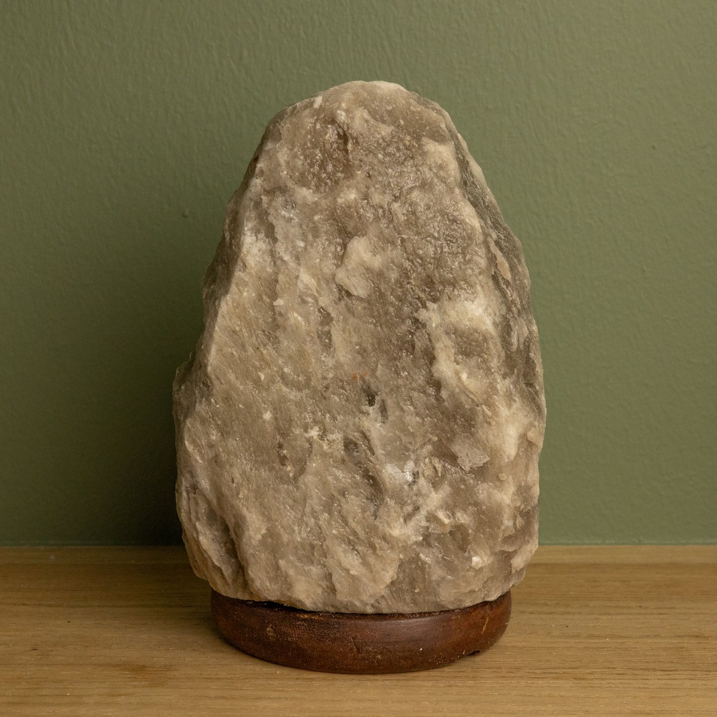 Himalaya zoutlamp grijs