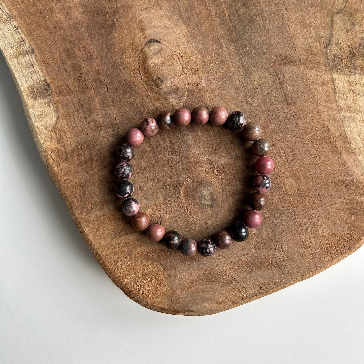 Rhodoniet Kogelarmband