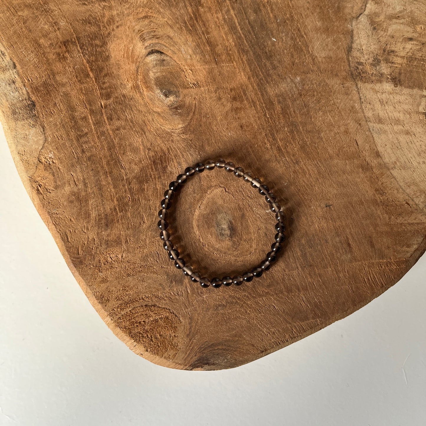 Rookkwarts Kogelarmband