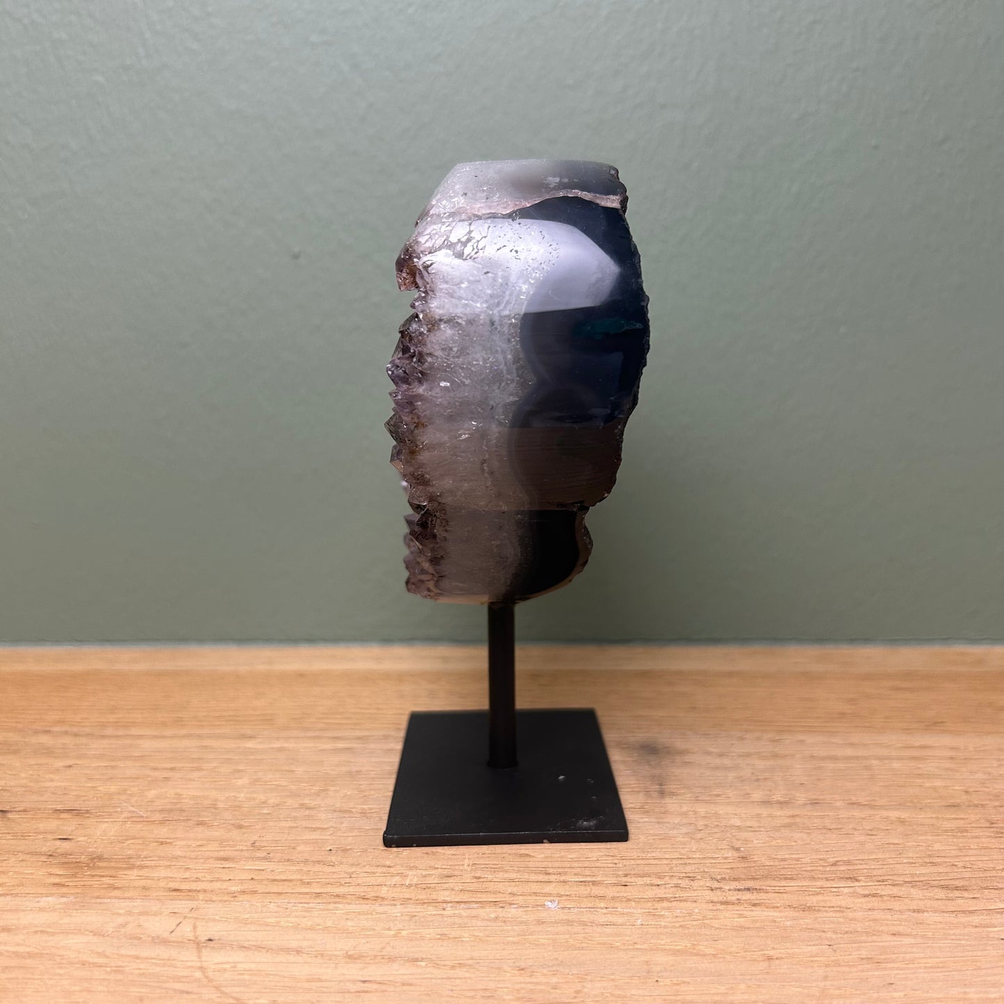 Amethist Hart op Standaard 01