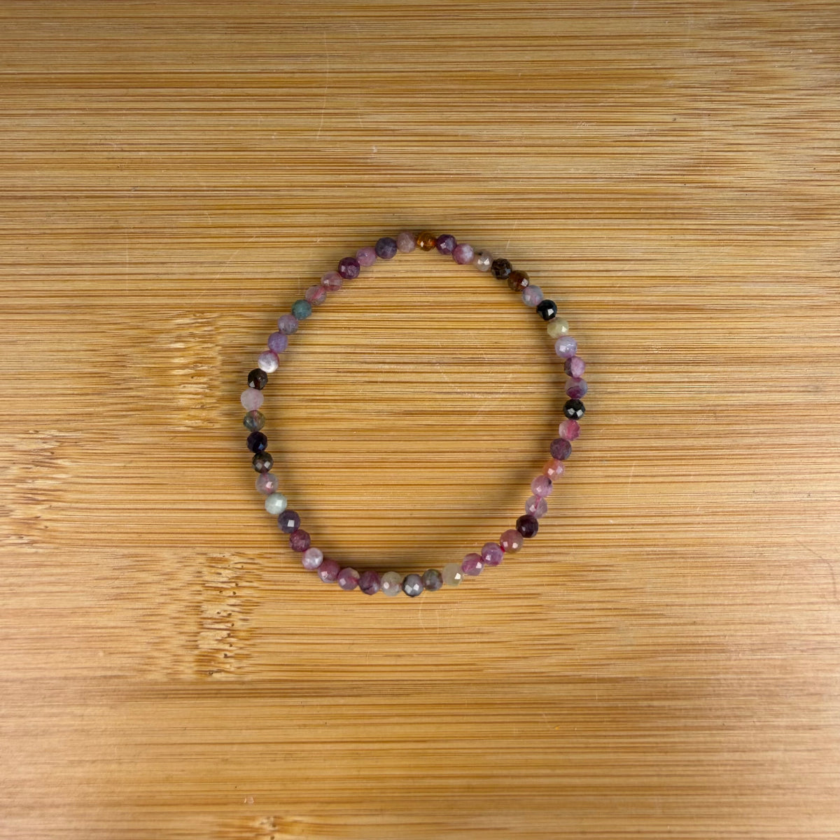 Toermalijn Mix Facet Armband