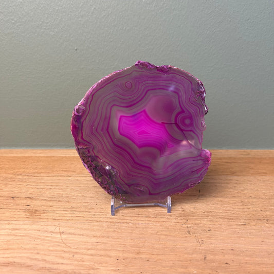 Agaatschijf Gekleurd 06