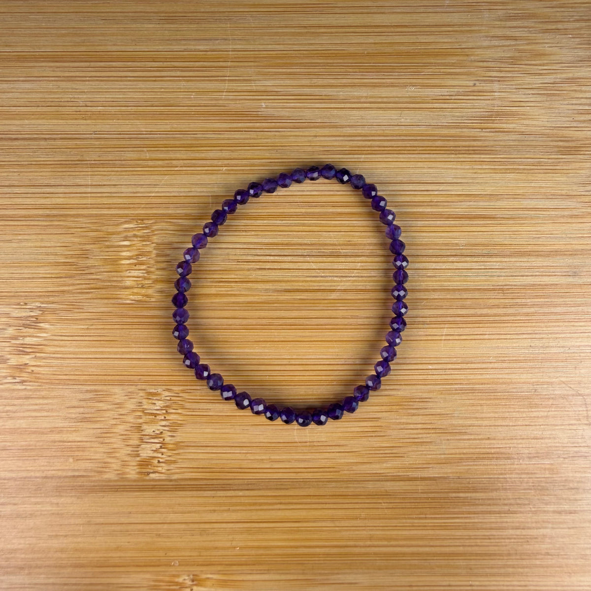 Amethist Facet Armband
