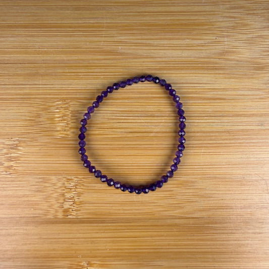 Amethist Facet Armband