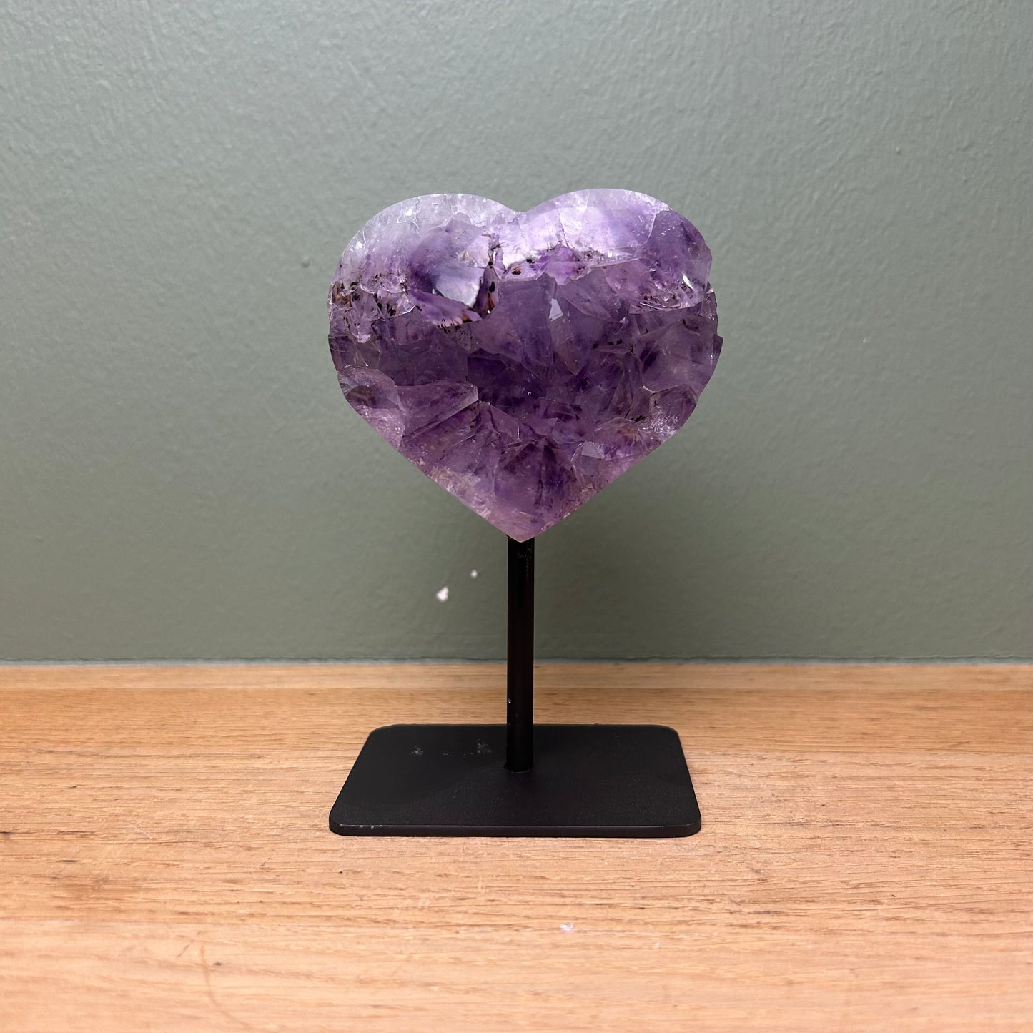 Amethist Hart op Standaard 02