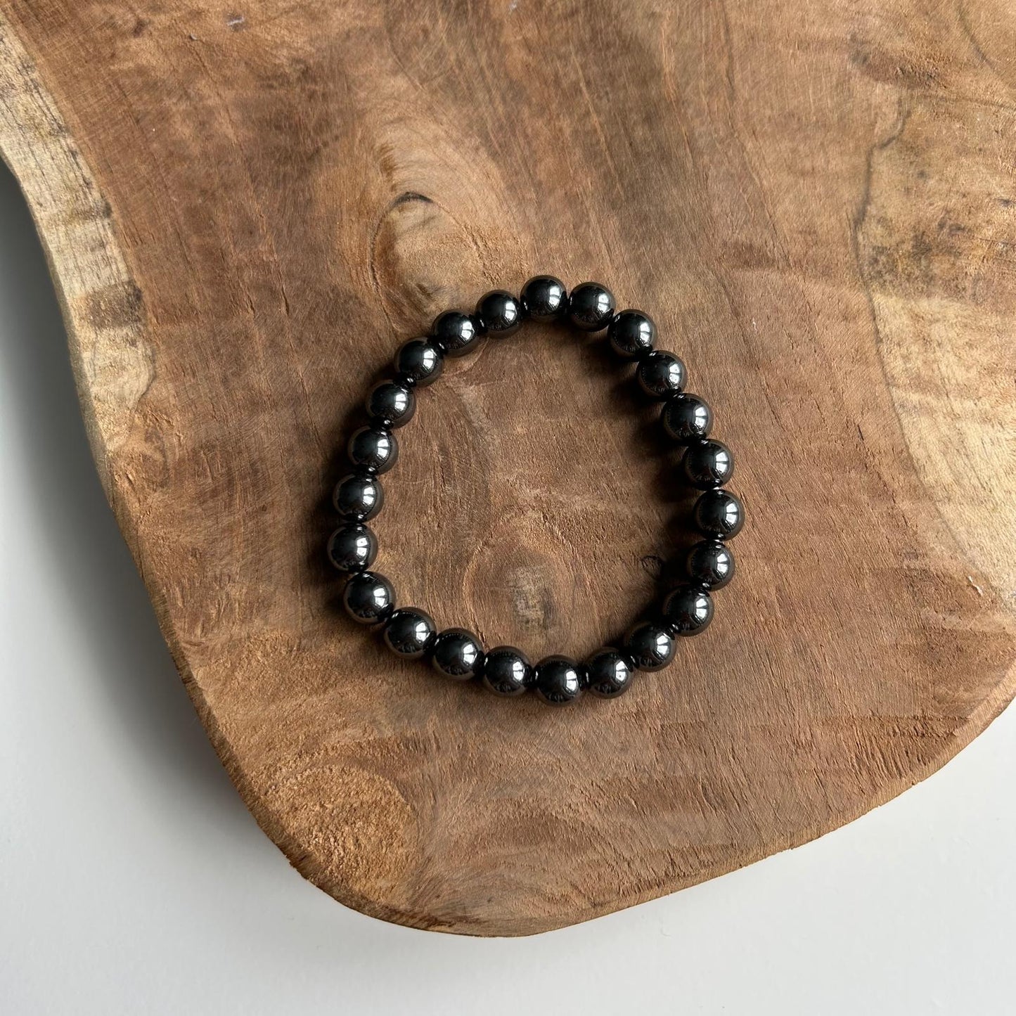 Hematiet Kogelarmband