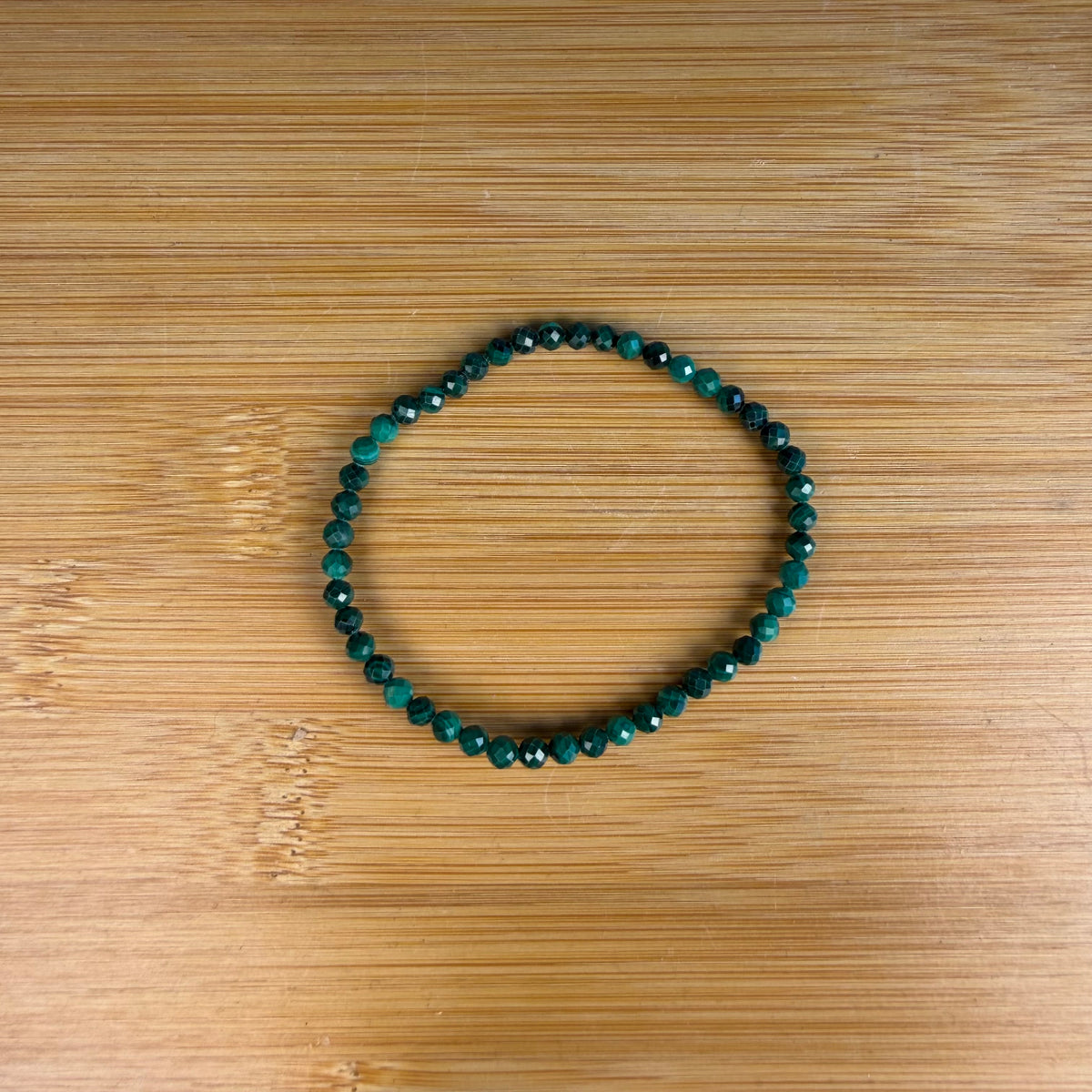 Malachiet Facet Armband