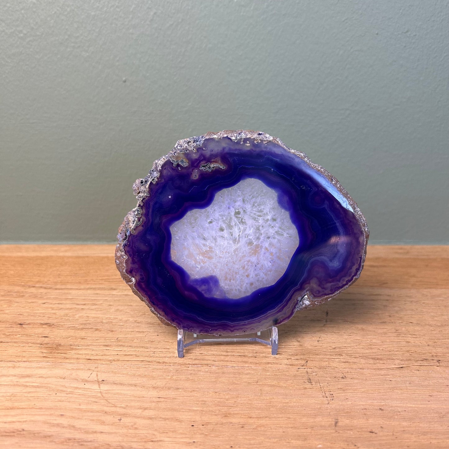 Agaatschijf Gekleurd 04