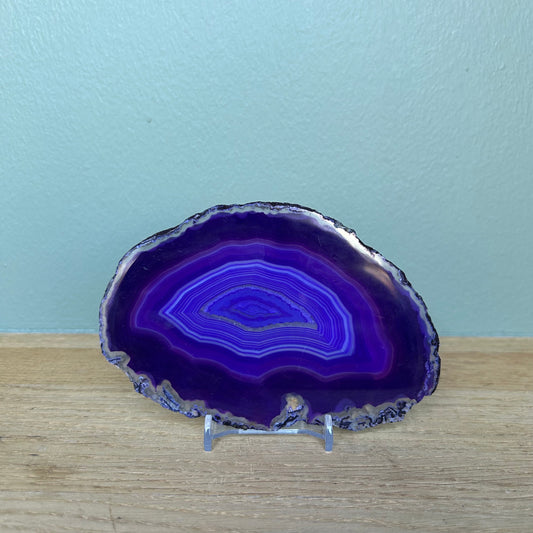 Agaatschijf Gekleurd 12