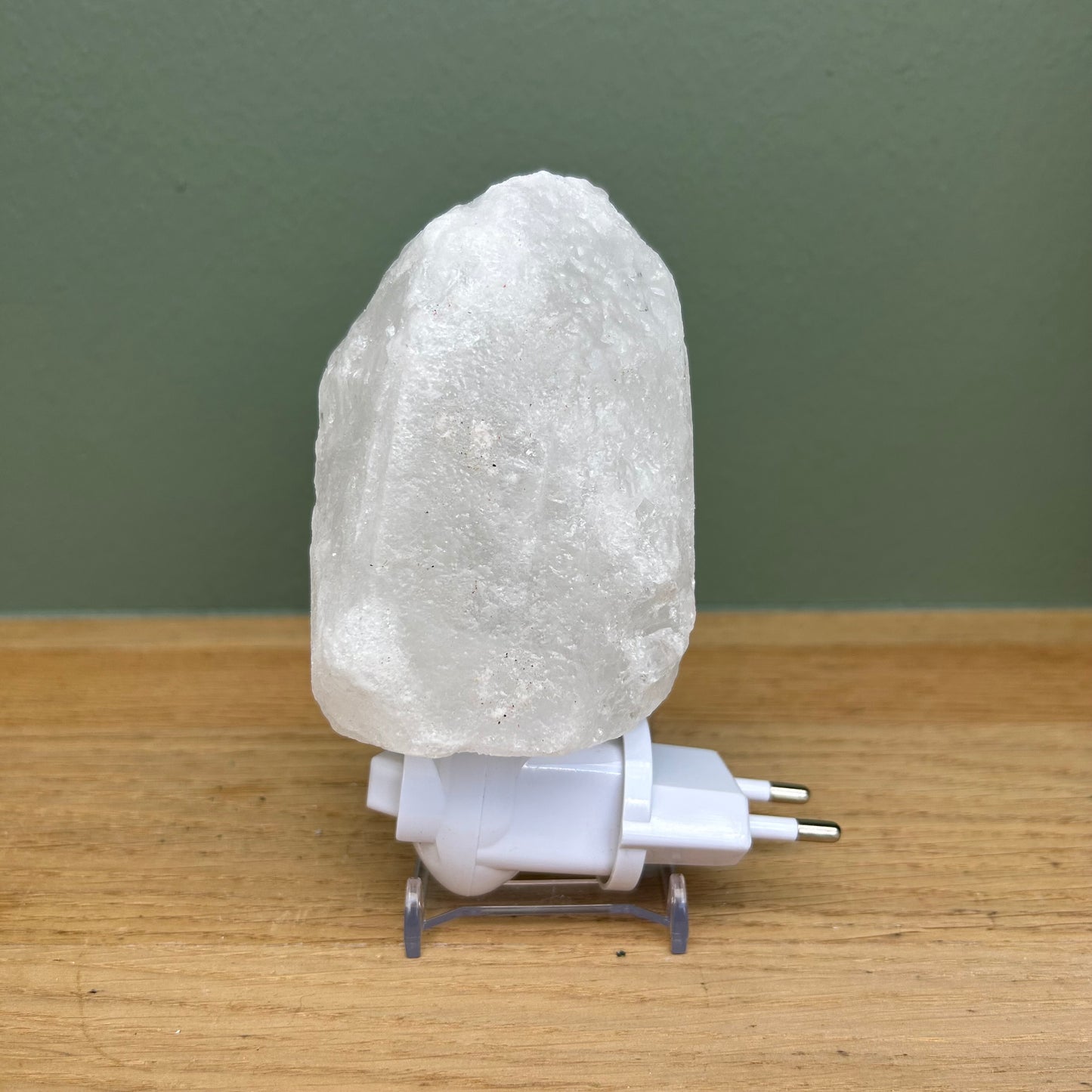 Himalaya Zout Nachtlamp Wit