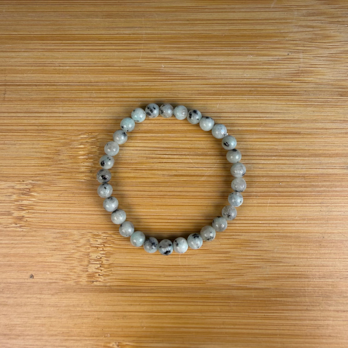Kiwi Jaspis Kogelarmband