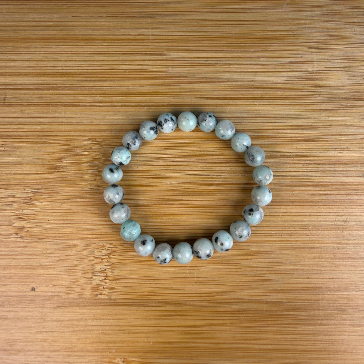 Kiwi Jaspis Kogelarmband