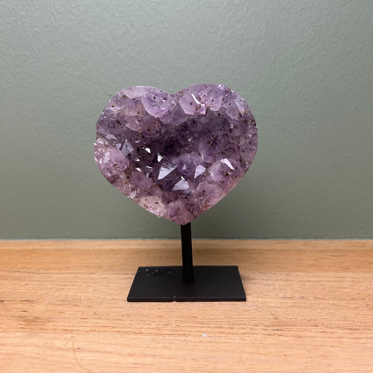 Amethist Hart op Standaard 03