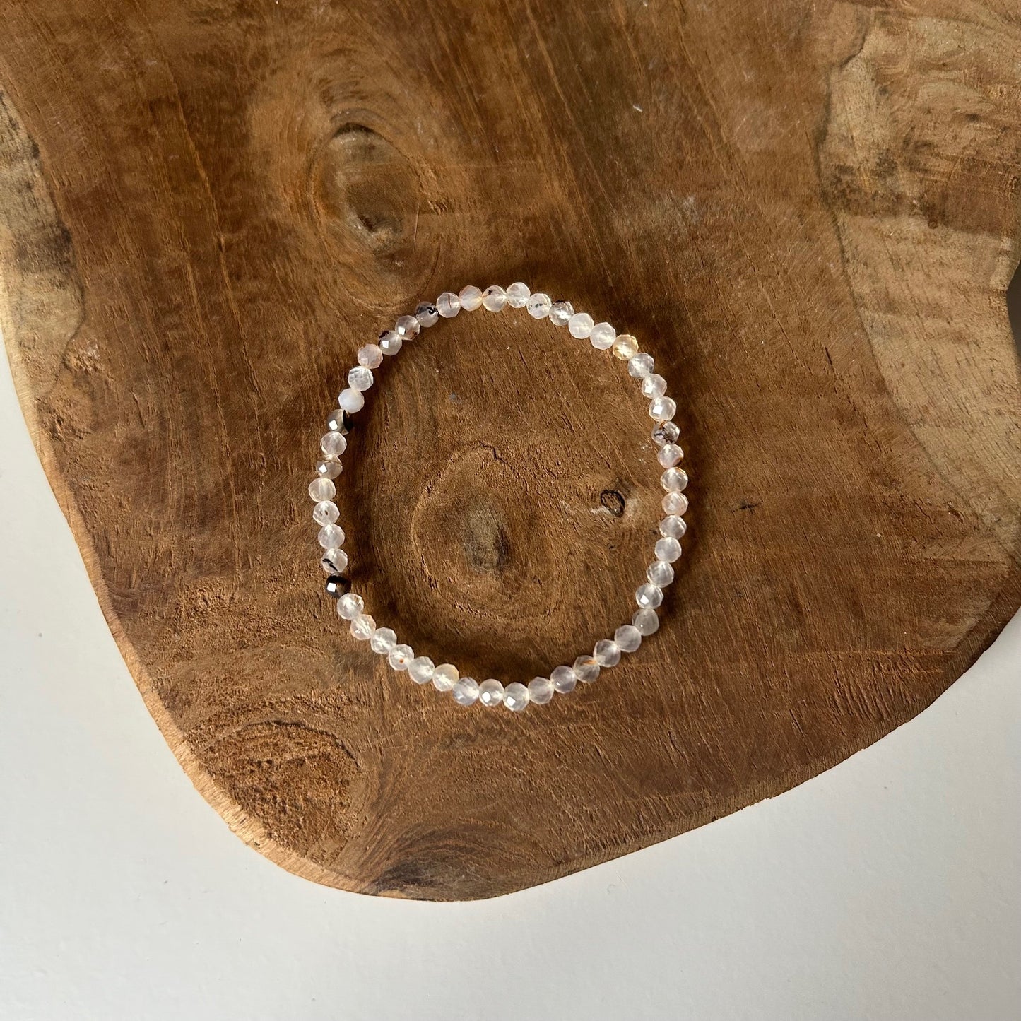 Dendriet Agaat Kogelarmband