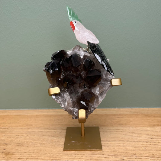 Rookkwarts met Vogel
